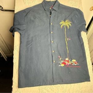 Men's Blue Holiday Shirt